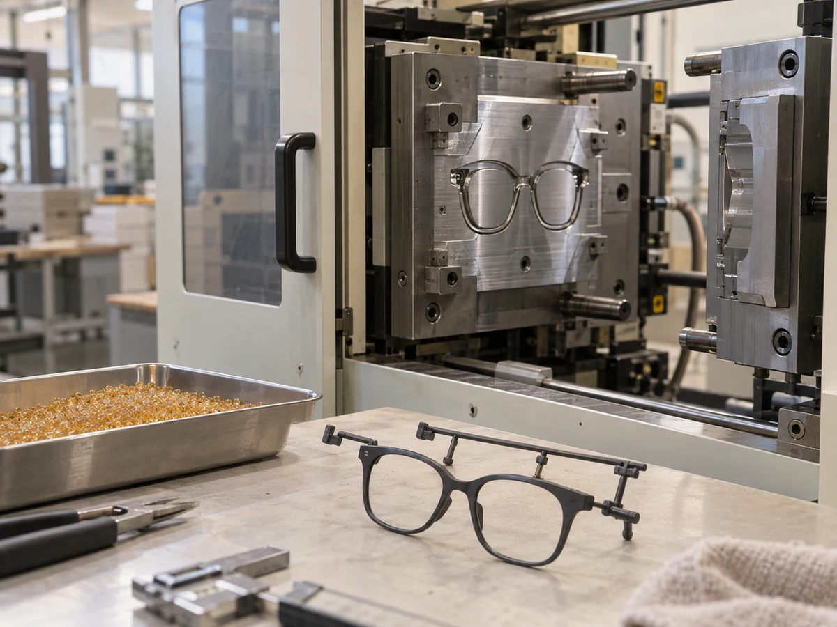 AI illustration — TR90 and Ultem: Prepare & mould